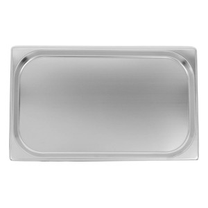 Δίσκος Gastronorm GN 1/1 από ανοξείδωτο χάλυβα Dynasteel - 2,5 L, Βάθος 20 mm